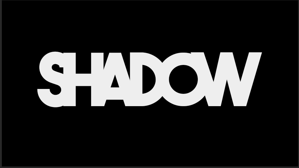 Shadow Text Effect On Photoshop