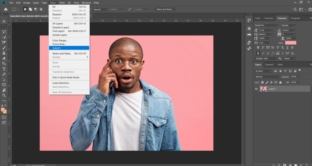 How to Make Background Transparent in Photoshop 