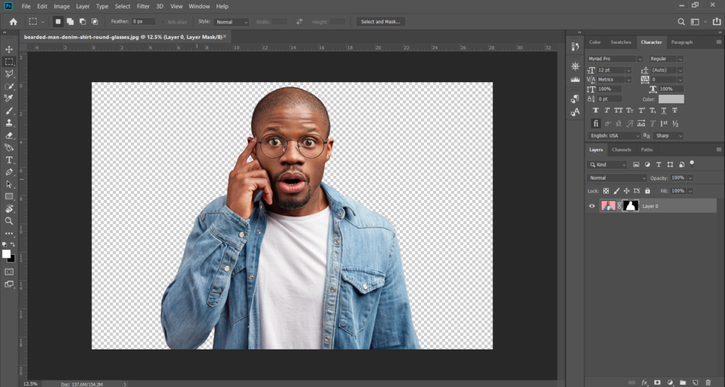 How to Make Background Transparent in Photoshop 