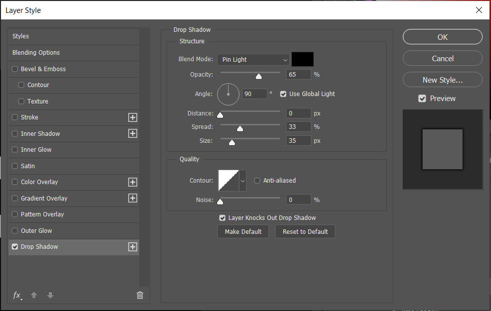 Shadow Text Effect On Photoshop