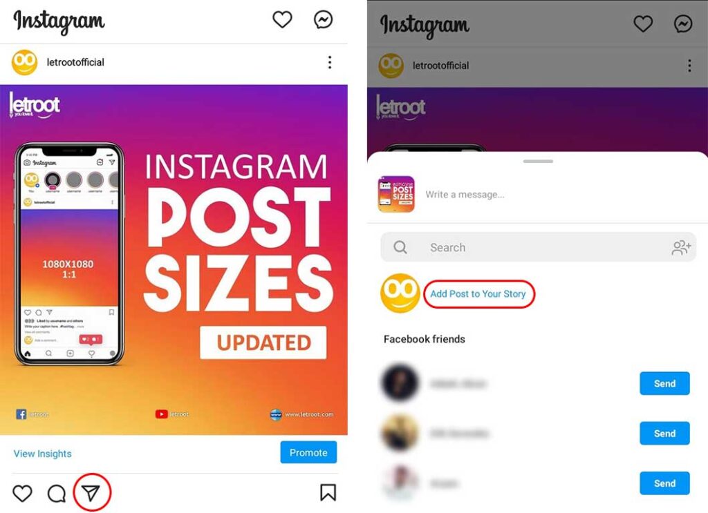 How To Repost an IG Story 