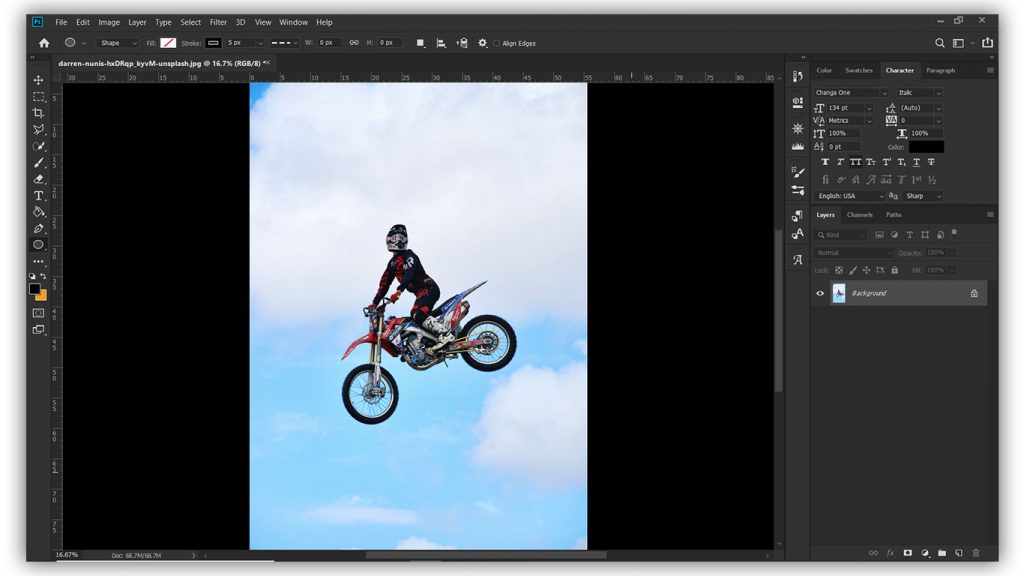 How to Make a Photo Circle in Photoshop 