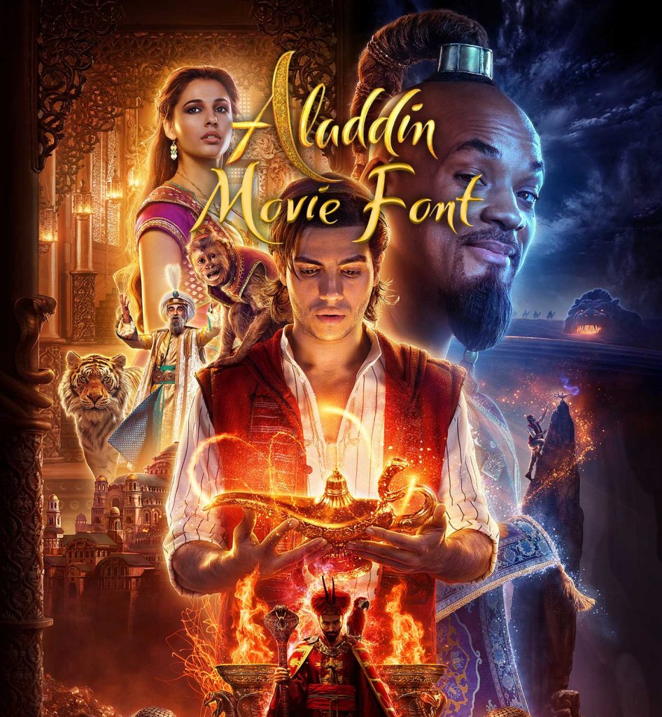 Aladdin Movie Font Free Download