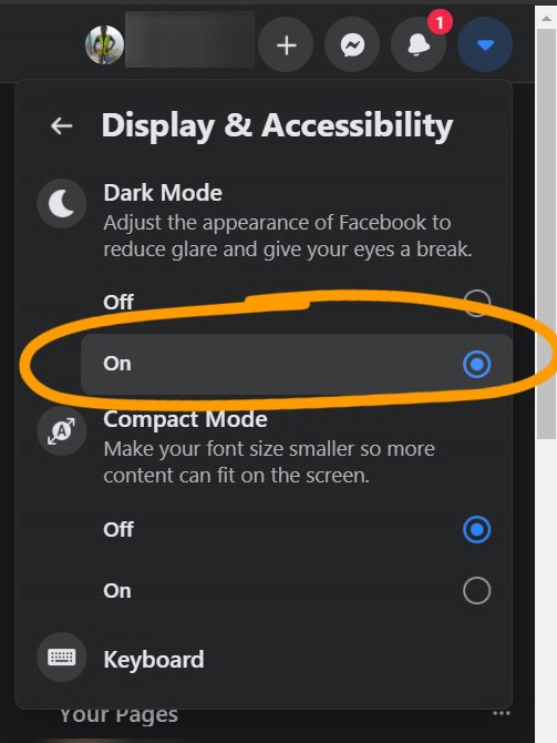 How to Get Dark Mode on Facebook