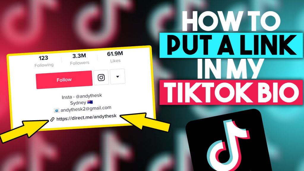 How To Put a Link in My TikTok Bio