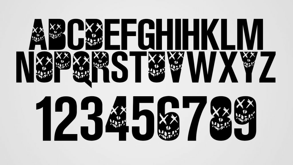 Suicide Squad Font 