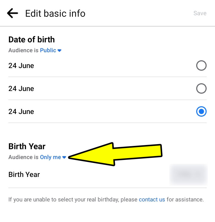 How to Hide Birthday in Facebook 