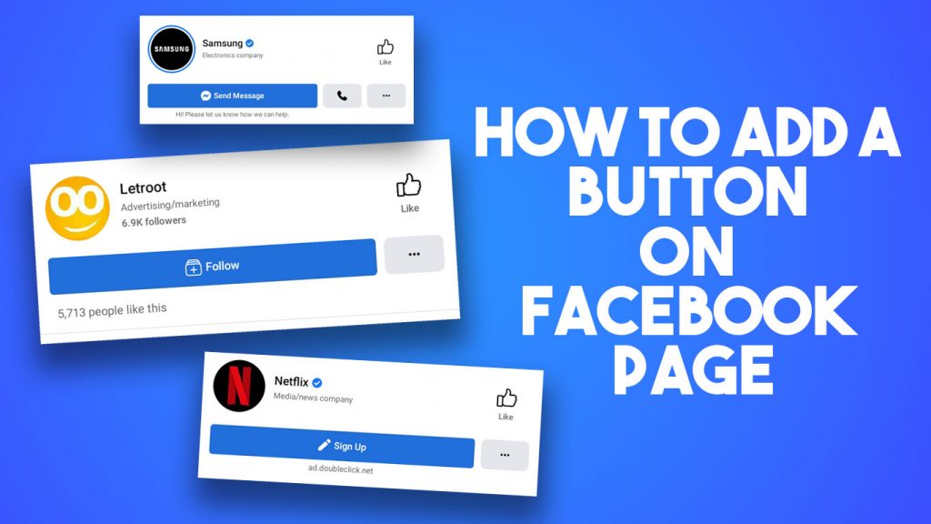 How to Add a Follow button on Facebook Page