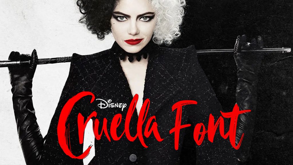 Cruella Movie Font Free Download