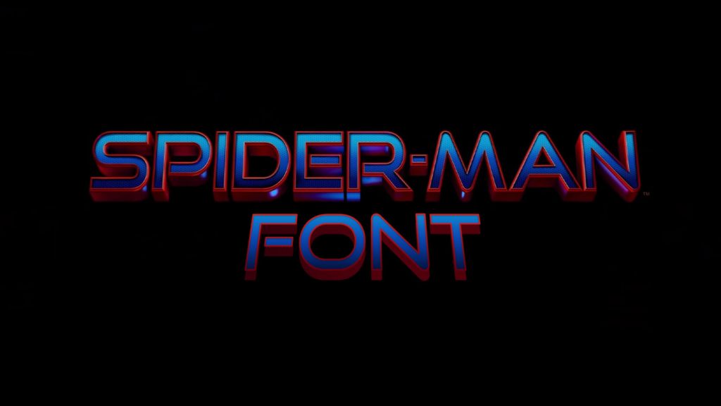 Spider Man No Way Home Font