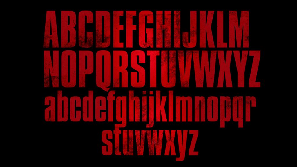 The Batman Movie Font