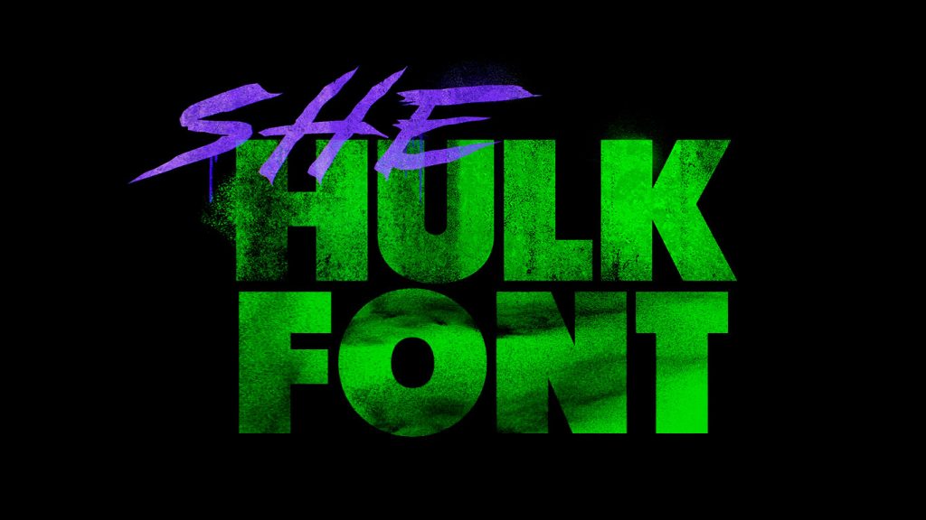 She Hulk font