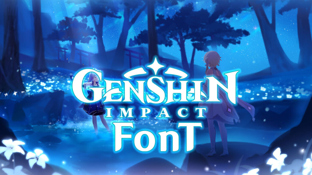 Genshin Impact Font