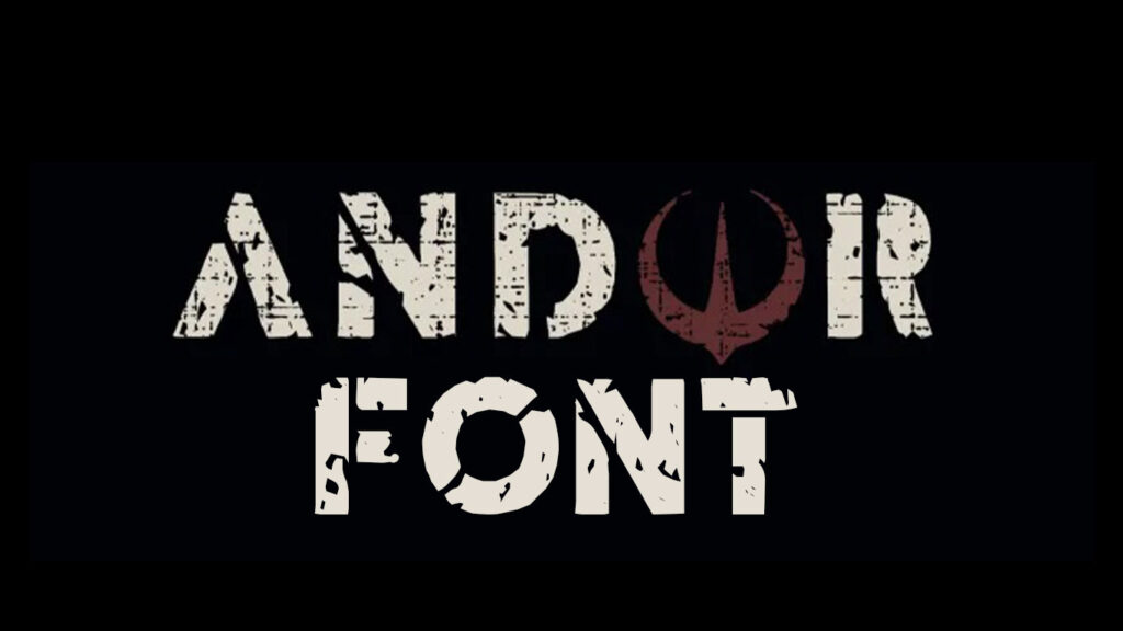 Star Wars Andor Font