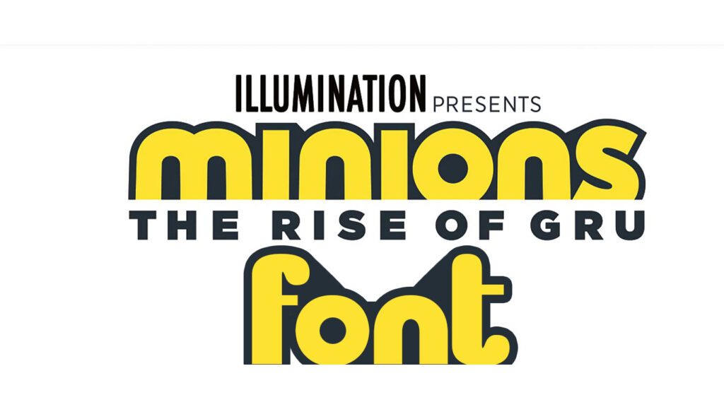 Minion 2022 Font Free Download