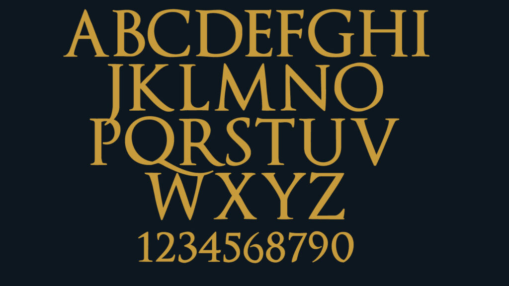 League of Legends Font