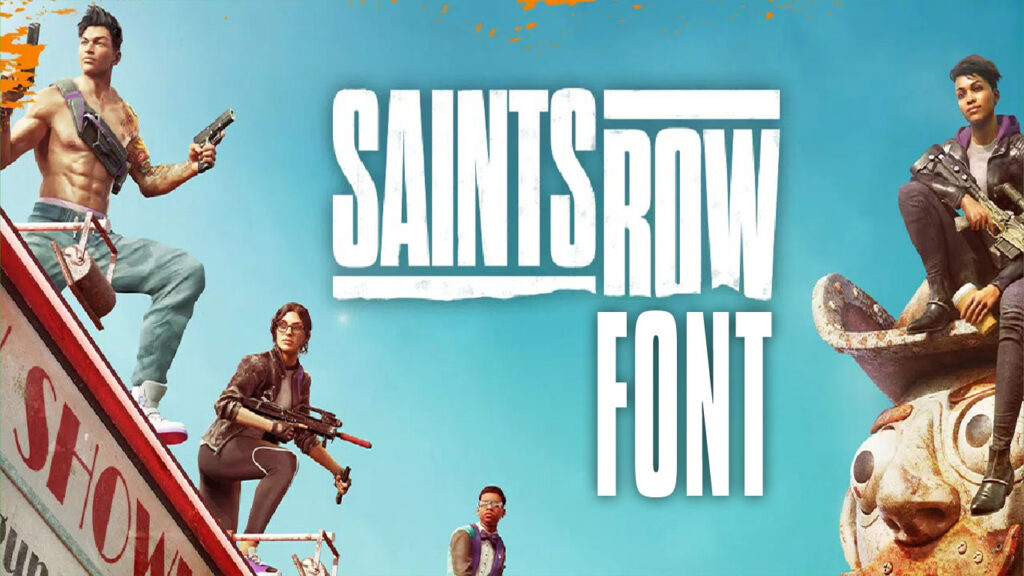 Saints Row Font Free Download