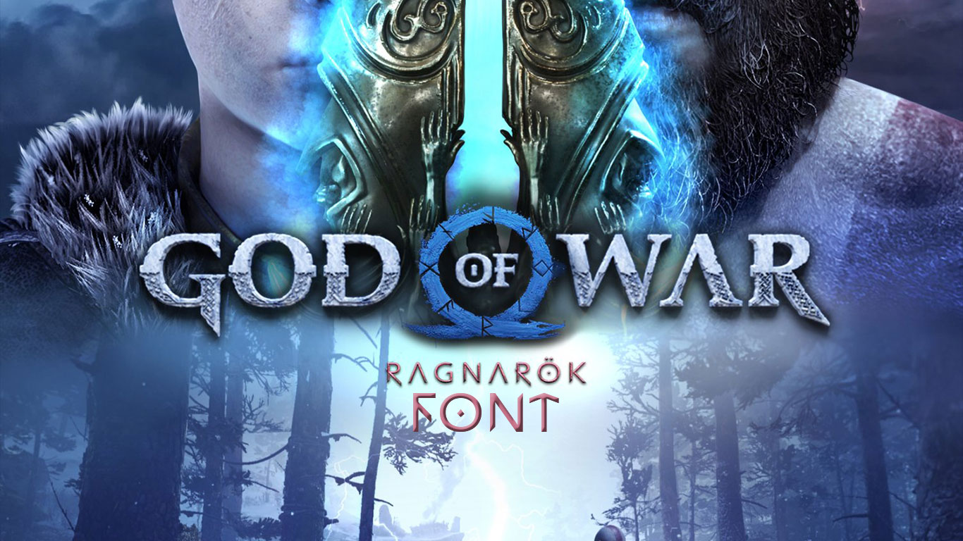 God Of War Ragnarok Font Free Download - Letroot | We Trust Creativity