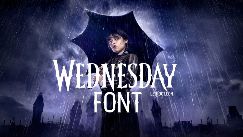 Wednesday Addams Font