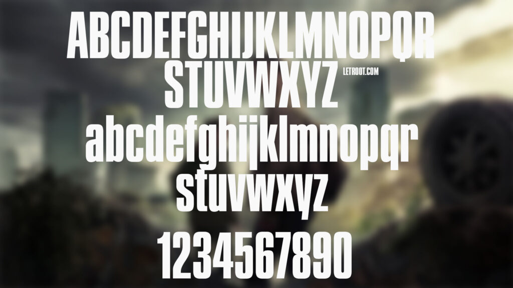 The Last Of Us Font 