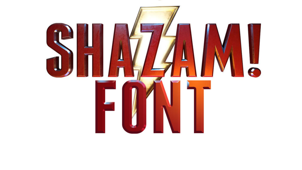 Shazam Fury of the Gods Font