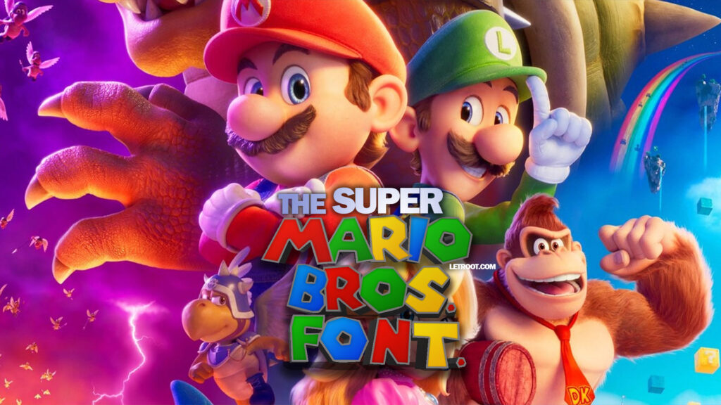 Super Mario Bros Font