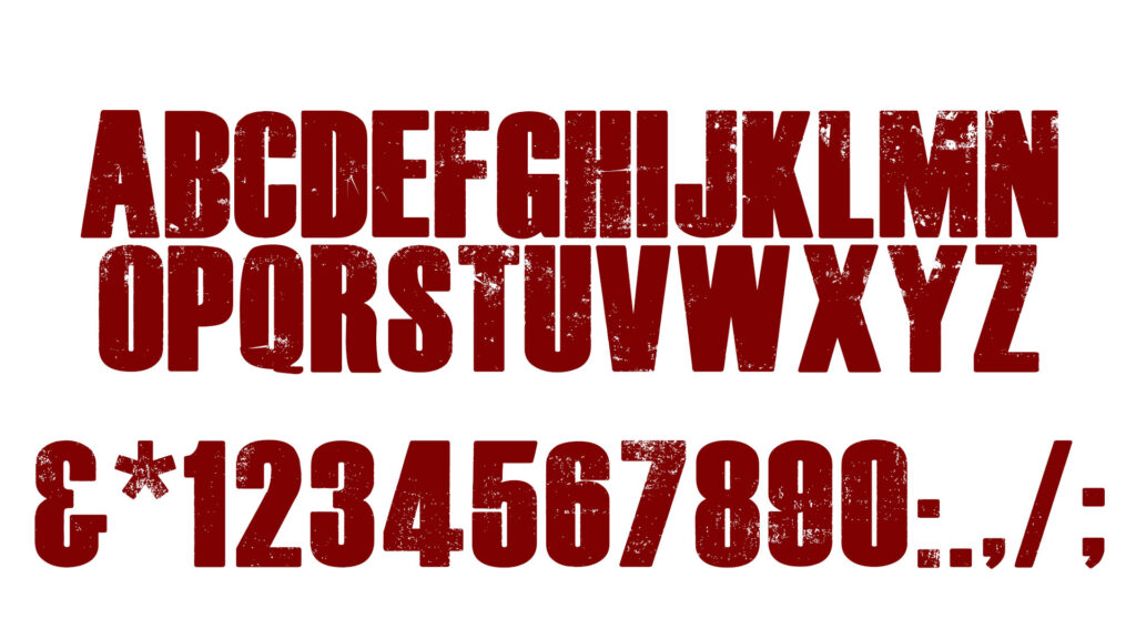 Walking Dead Font