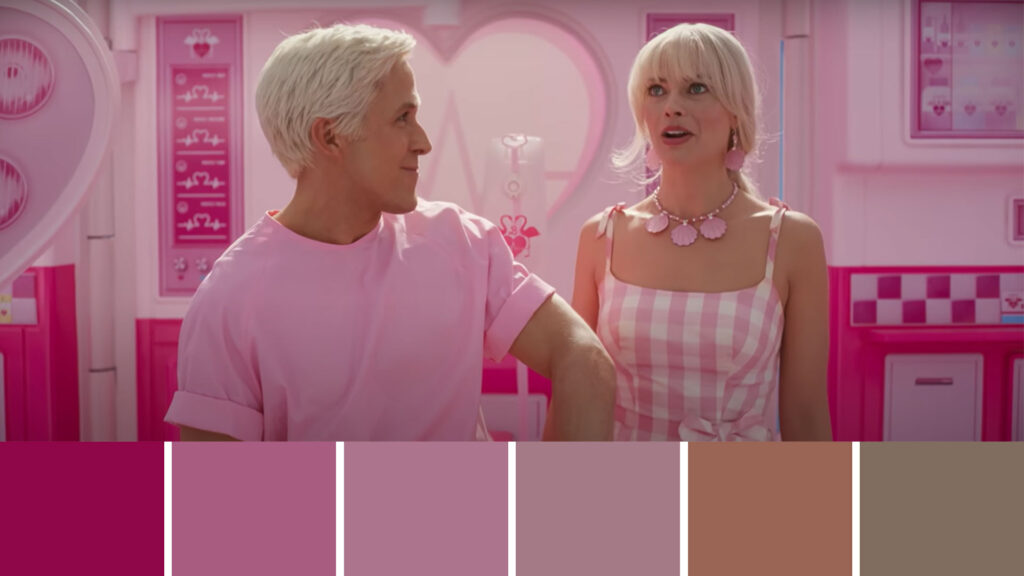 Barbie Movie Color Combination