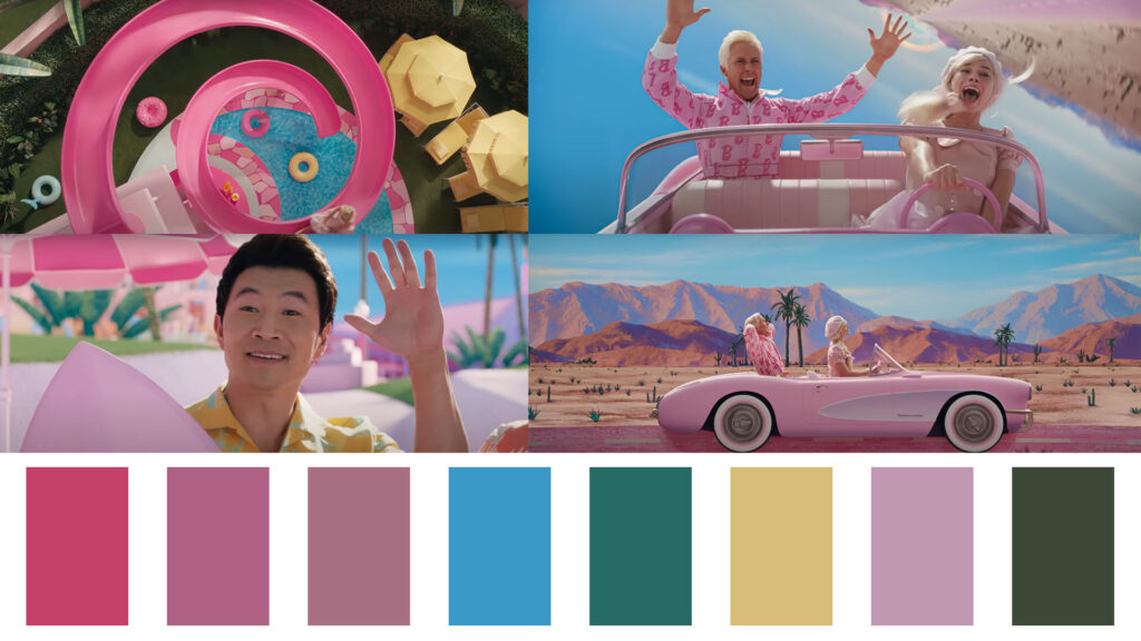 Barbie Movie Color Combination Free Download