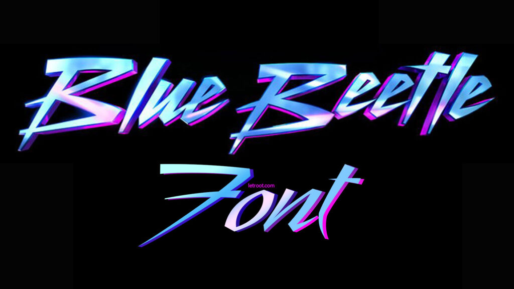 Blue Beetle Font
