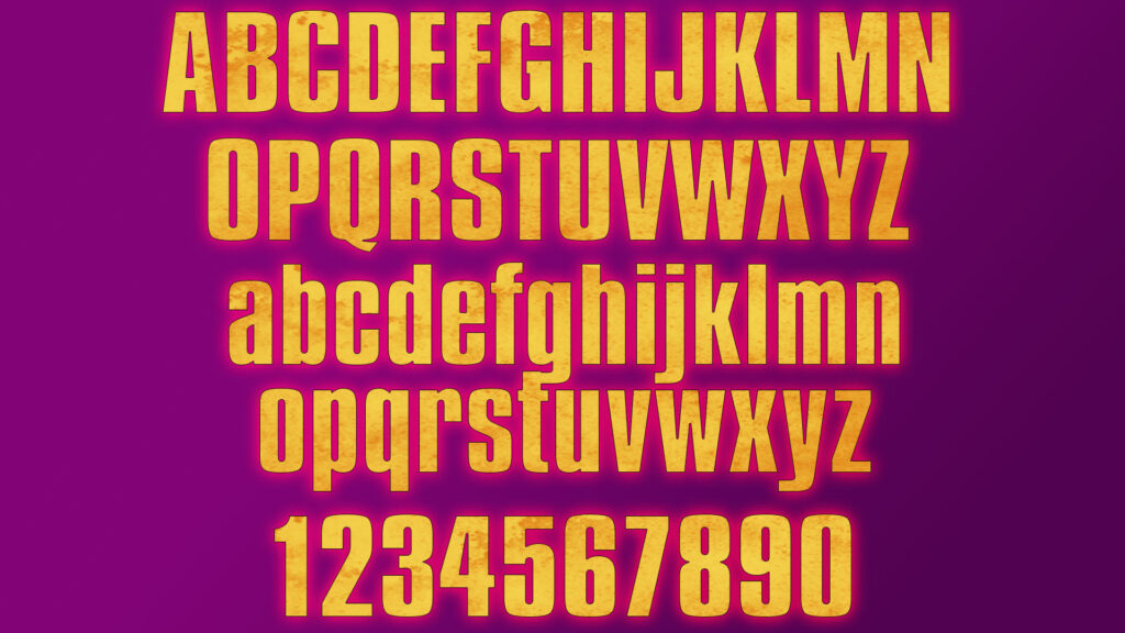 Five Nights at Freddy's Font