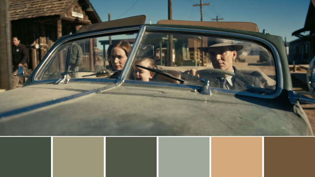 Oppenheimer Color Palette Free Download