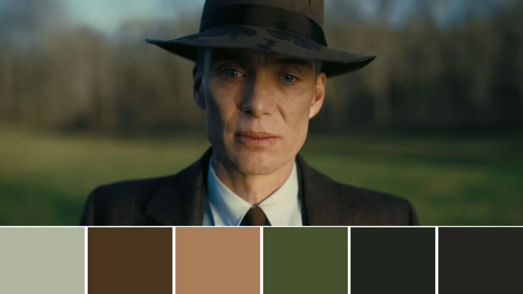 Oppenheimer Color Palette Free Download