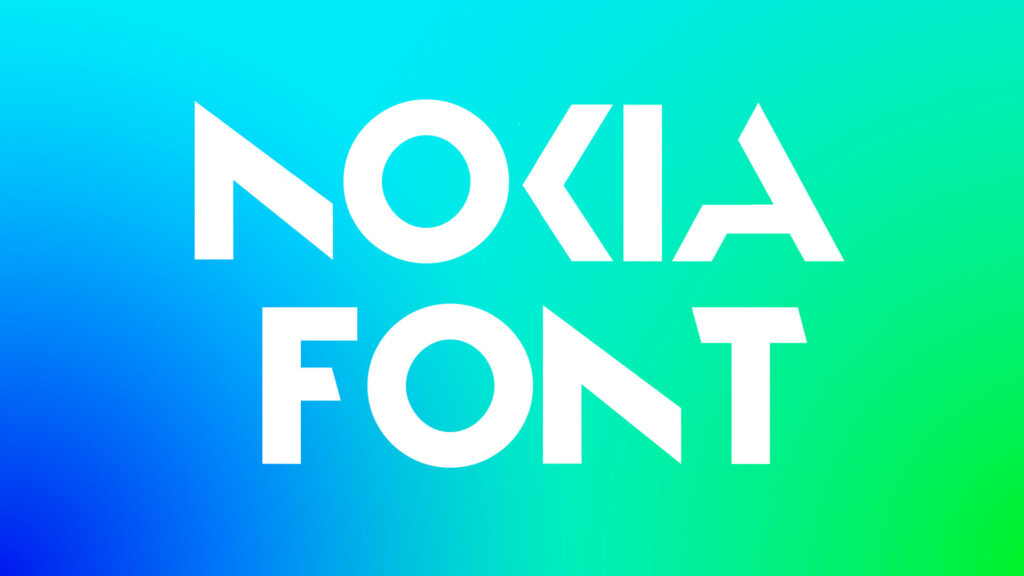 Nokia New Logo Font
