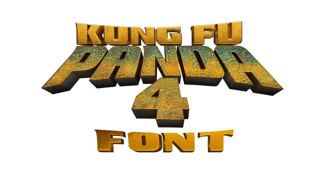 Kung Fu Panda 4 Font