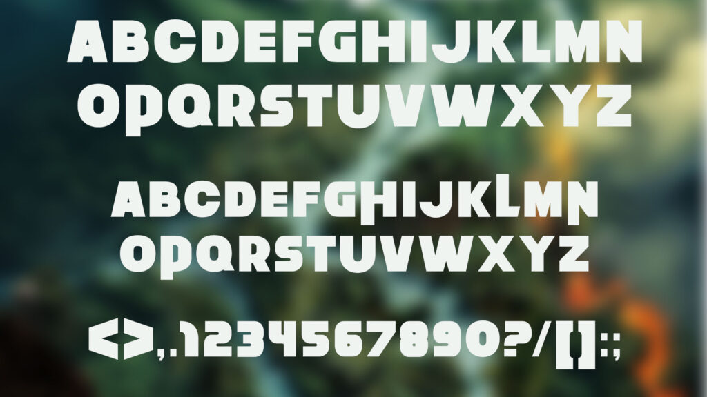 Kingdom of the Planet of the Apes Font