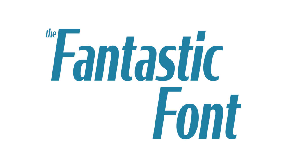 Fantastic Four Font